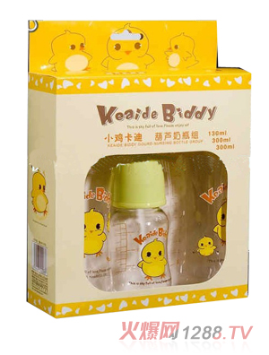 小雞卡迪奶瓶組合