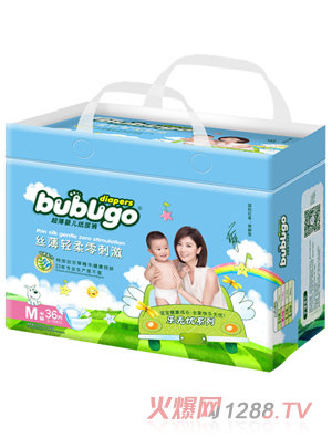 bubugo樂(lè)無(wú)憂(yōu)系列超薄嬰兒紙尿褲