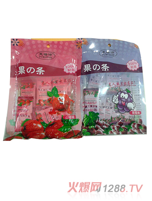 芙瑞詩水果條（山楂、葡萄味）袋裝