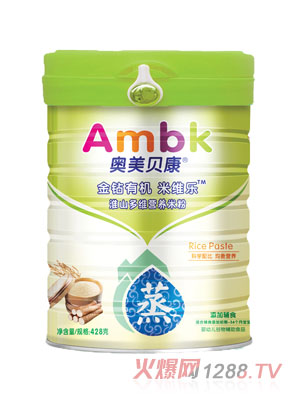 奧美貝康428克淮山多維營(yíng)養(yǎng)蒸米粉