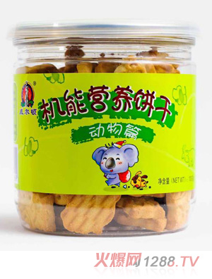 威爾頓100G膠罐機(jī)能餅干（動物篇）