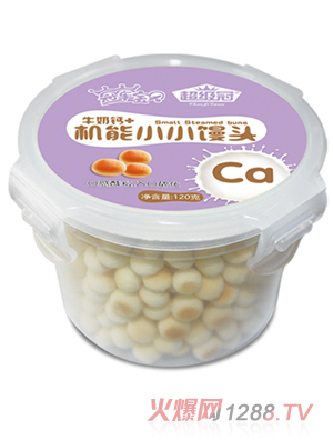超級(jí)冠牛奶鈣+機(jī)能小小饅頭（樂(lè)扣）