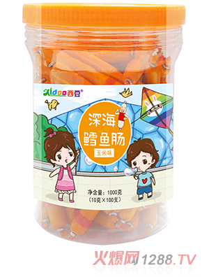 西豆 罐裝魚(yú)腸 深海鱈魚(yú)腸 玉米味