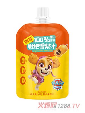 鮮早汪汪隊枇杷雪梨汁