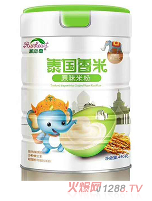 潤(rùn)心草泰國(guó)香米原味米粉450克
